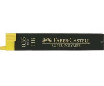 Mehaanilise pliiatsi terad Faber-Castell - 0.35 mm, HB
